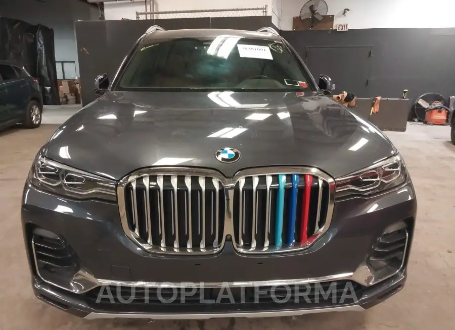 BMW X7 2021 vin 5UXCW2C04M9D89375 from auto auction Iaai