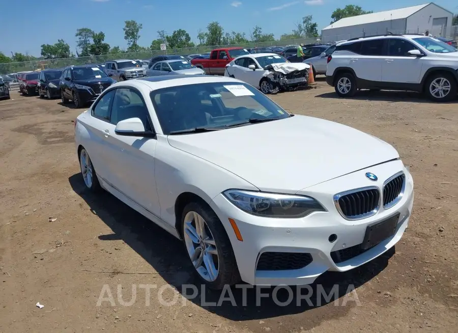 BMW 228I 2016 vin WBA1G9C58GV599297 from auto auction Iaai