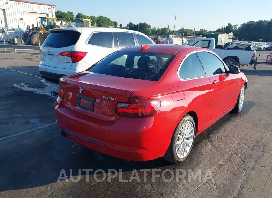 BMW 228I 2016 vin WBA1G9C5XGV726602 from auto auction Iaai