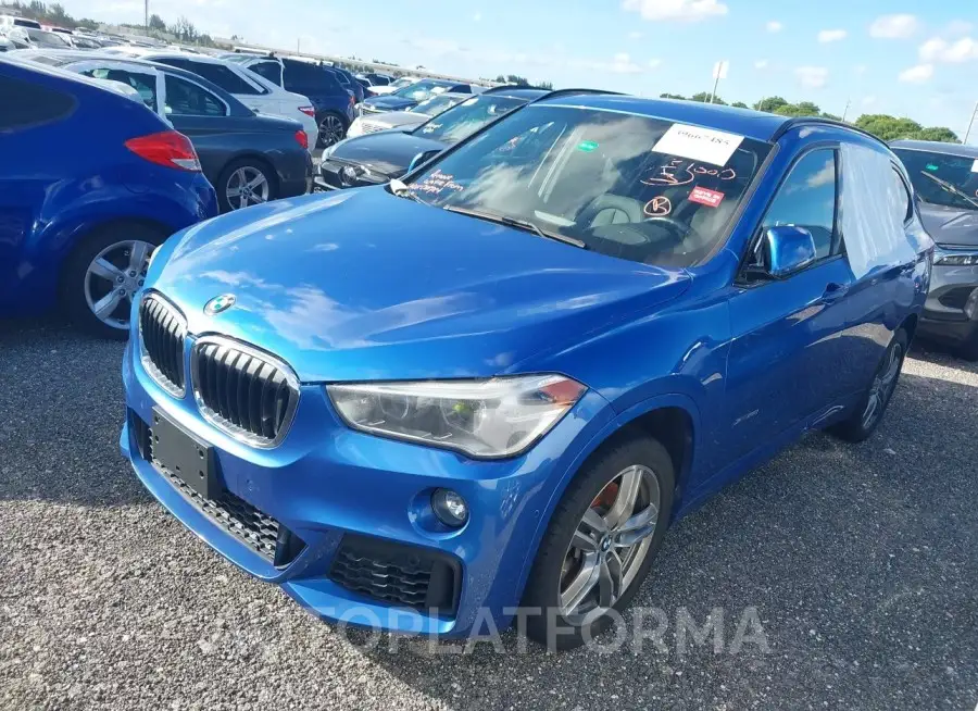 BMW X1 2017 vin WBXHT3C33H5F72752 from auto auction Iaai