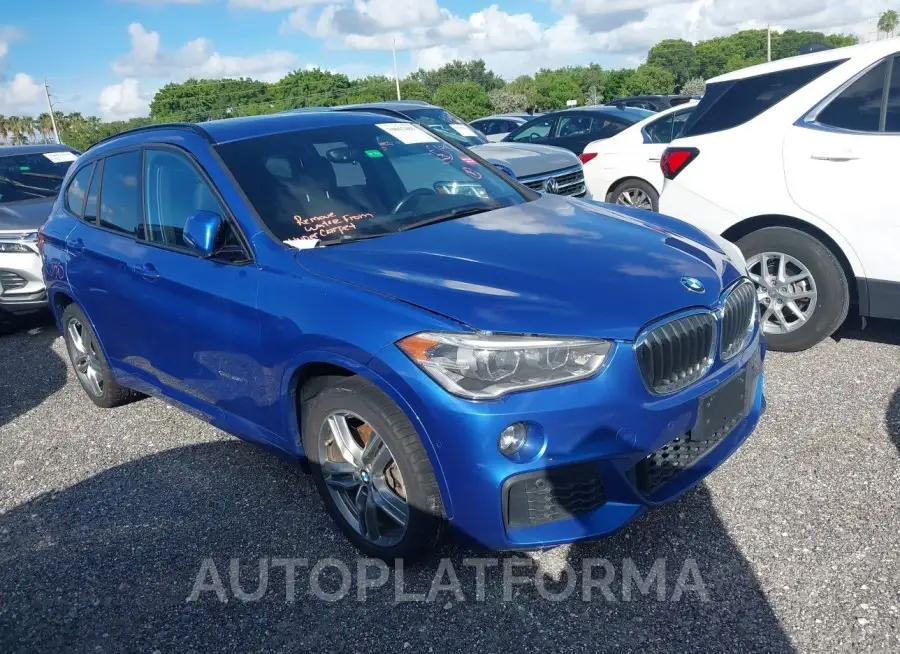 BMW X1 2017 vin WBXHT3C33H5F72752 from auto auction Iaai