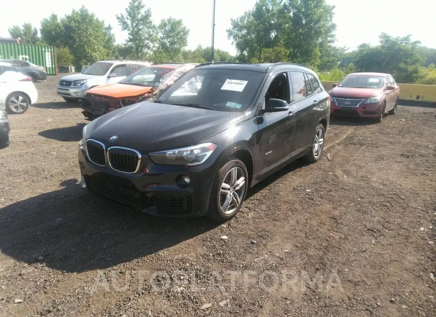 BMW X1 2017 vin WBXHT3C3XH5F77656 from auto auction Iaai