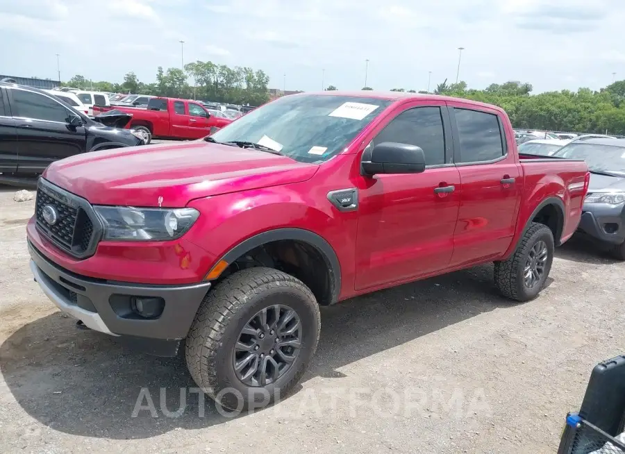 FORD RANGER 2021 vin 1FTER4FH4MLD88662 from auto auction Iaai