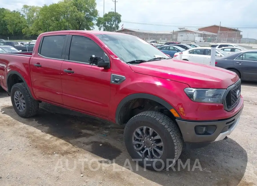 FORD RANGER 2021 vin 1FTER4FH4MLD88662 from auto auction Iaai