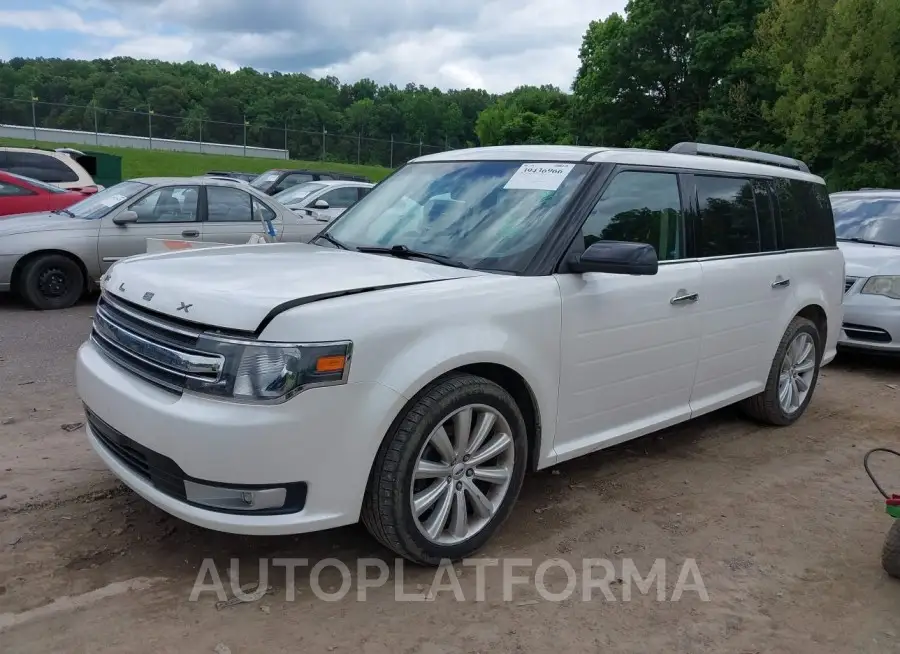 FORD FLEX 2015 vin 2FMGK5C87FBA07733 from auto auction Iaai