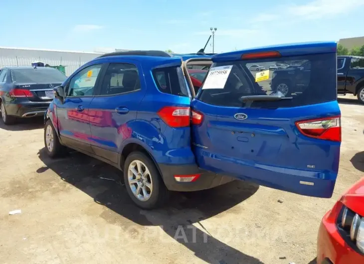 FORD ECOSPORT 2018 vin MAJ3P1TE0JC179703 from auto auction Iaai