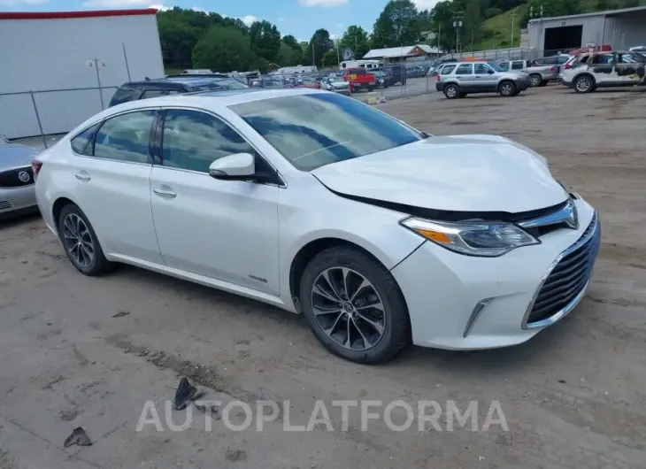 TOYOTA AVALON HYBRID 2017 vin 4T1BD1EB4HU057878 from auto auction Iaai