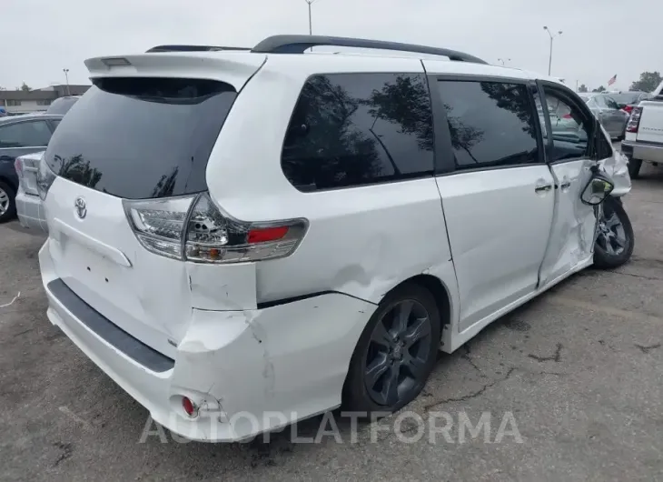 TOYOTA SIENNA 2015 vin 5TDXK3DC1FS638424 from auto auction Iaai