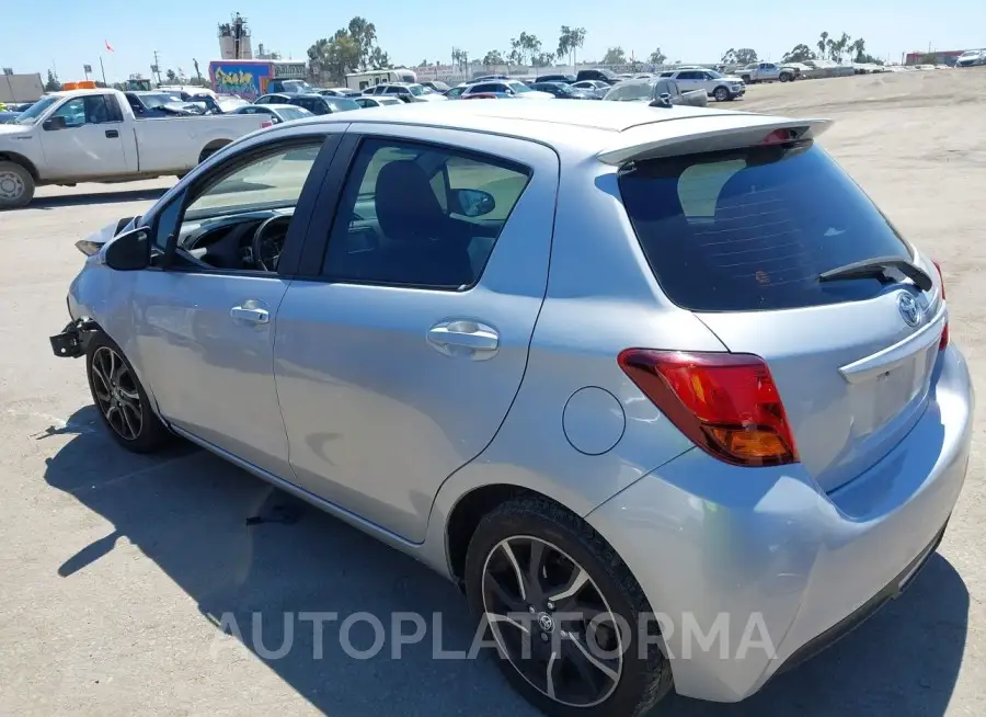 TOYOTA YARIS 2015 vin VNKKTUD32FA015234 from auto auction Iaai