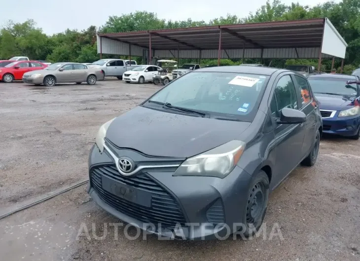 TOYOTA YARIS 2015 vin VNKKTUD35FA044548 from auto auction Iaai