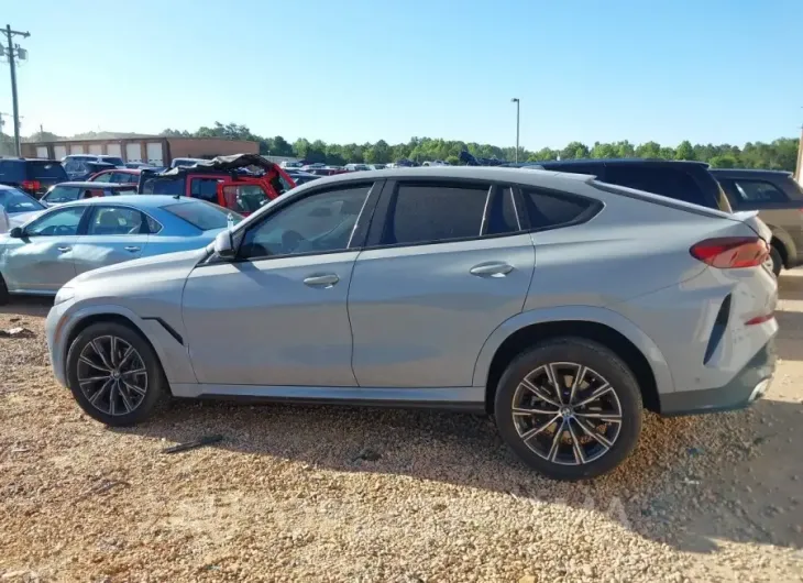 BMW X6 2024 vin 5UX33EX02R9R42856 from auto auction Iaai