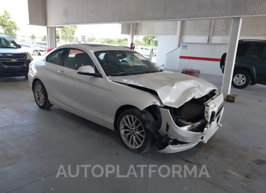 BMW 228I 2016 vin WBA1F9C53GV544369 from auto auction Iaai