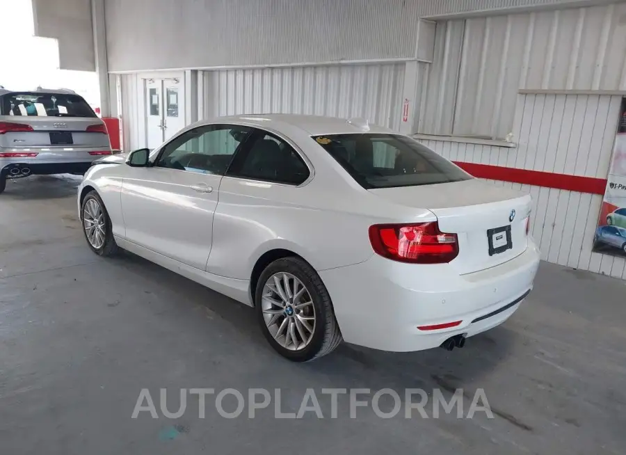 BMW 228I 2016 vin WBA1F9C53GV544369 from auto auction Iaai