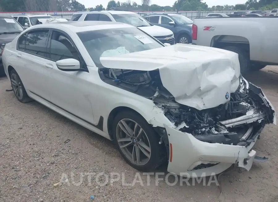 BMW 740I 2017 vin WBA7E2C3XHG740821 from auto auction Iaai