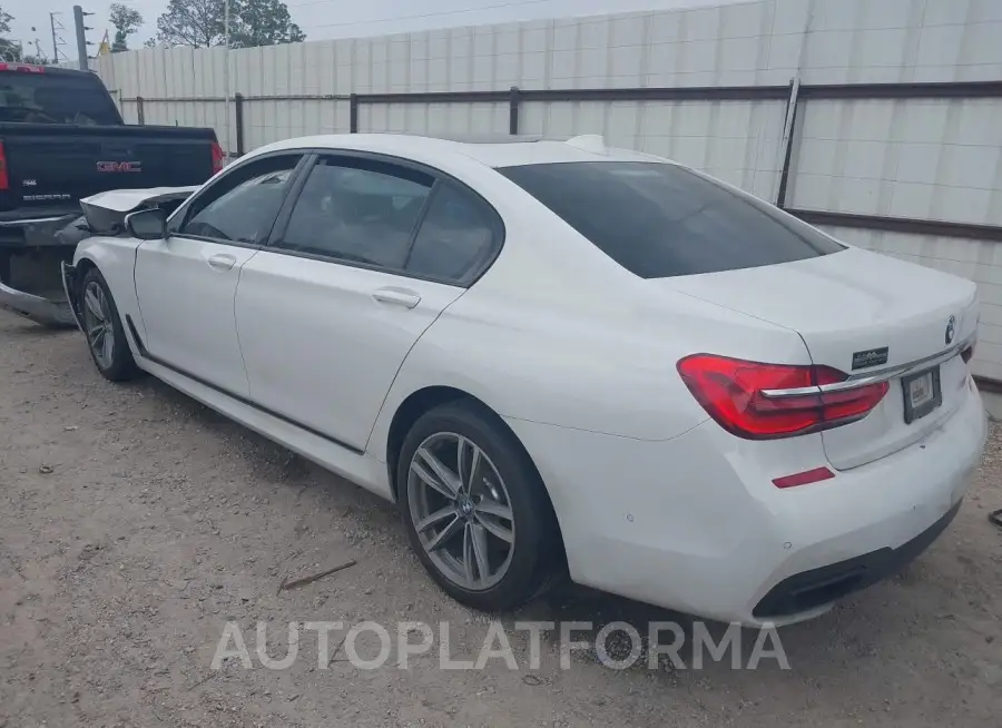 BMW 740I 2017 vin WBA7E2C3XHG740821 from auto auction Iaai