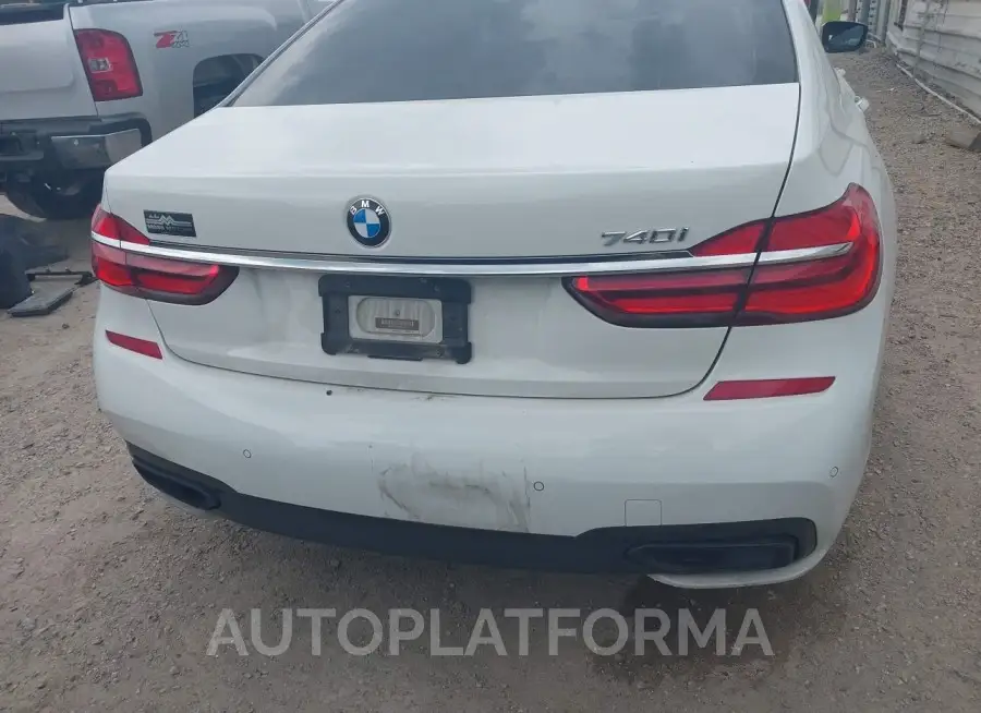 BMW 740I 2017 vin WBA7E2C3XHG740821 from auto auction Iaai