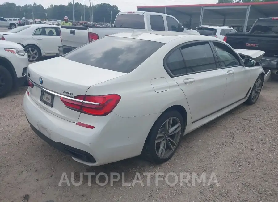 BMW 740I 2017 vin WBA7E2C3XHG740821 from auto auction Iaai