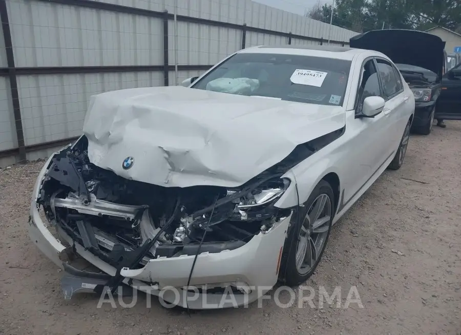 BMW 740I 2017 vin WBA7E2C3XHG740821 from auto auction Iaai