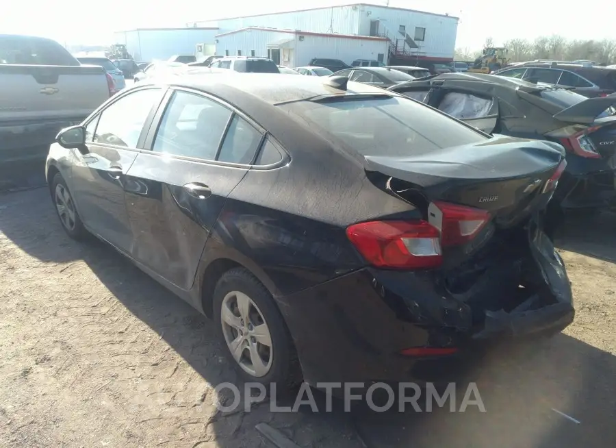 CHEVROLET CRUZE 2016 vin 1G1BC5SMXG7259473 from auto auction Iaai