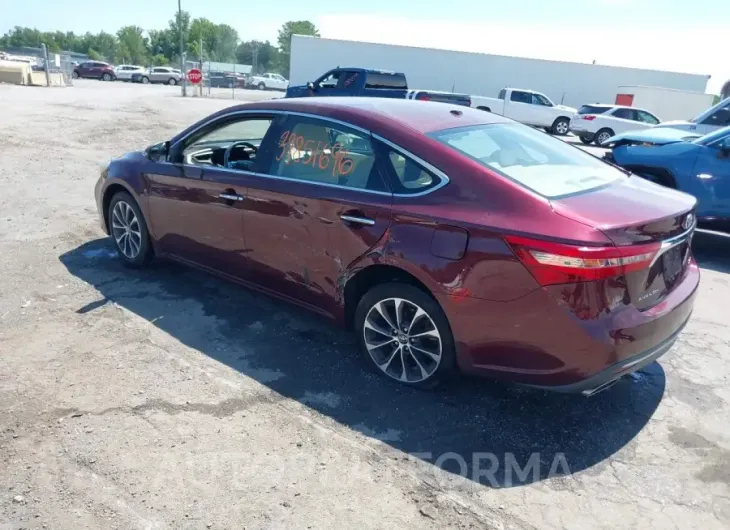 TOYOTA AVALON 2018 vin 4T1BK1EB2JU287866 from auto auction Iaai