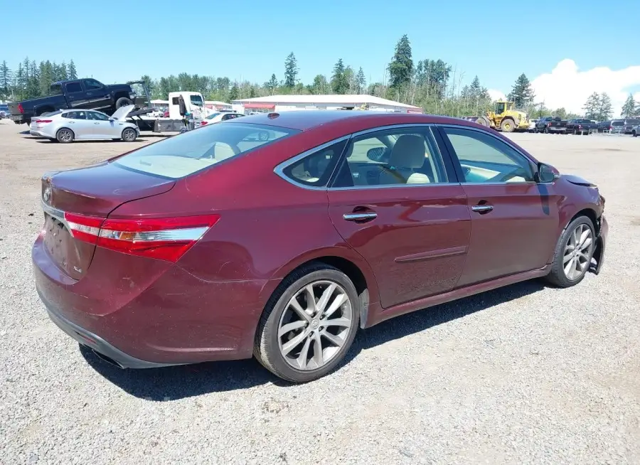 TOYOTA AVALON 2015 vin 4T1BK1EB6FU165101 from auto auction Iaai