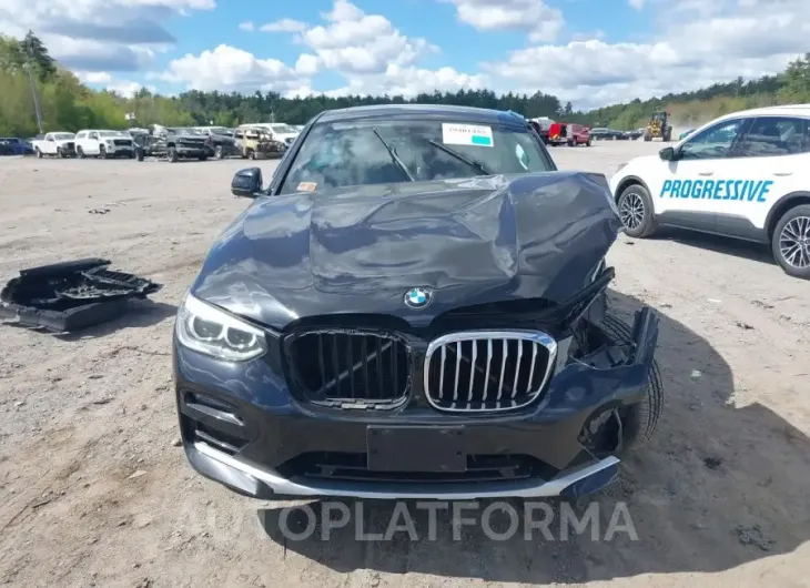 BMW X4 2020 vin 5UX2V1C09L9C09220 from auto auction Iaai