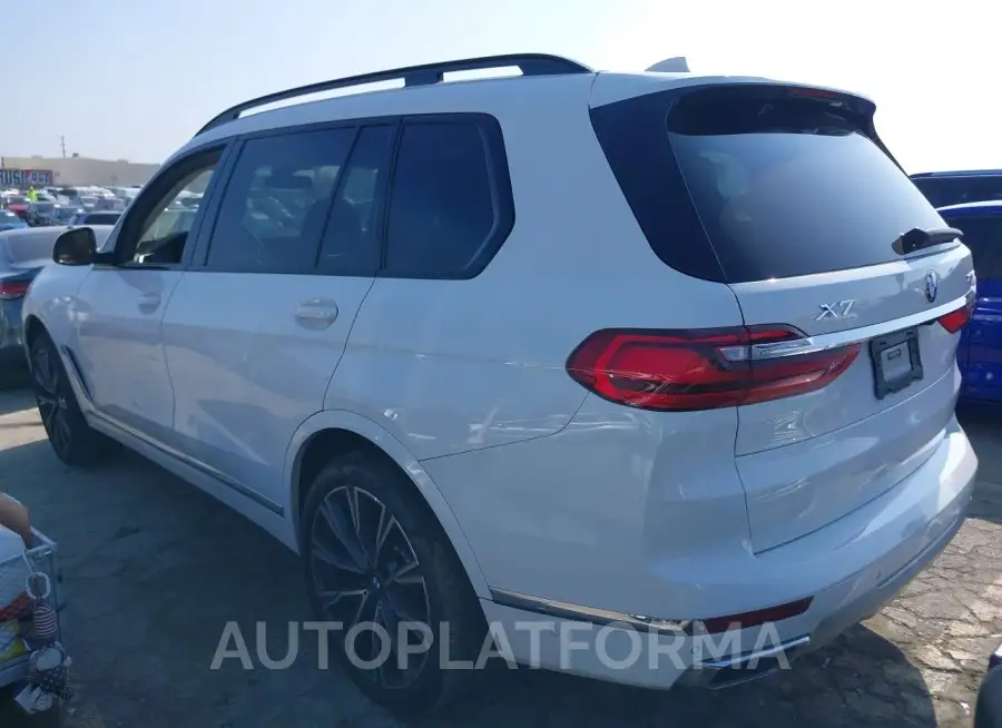 BMW X7 2022 vin 5UXCW2C04N9M45524 from auto auction Iaai