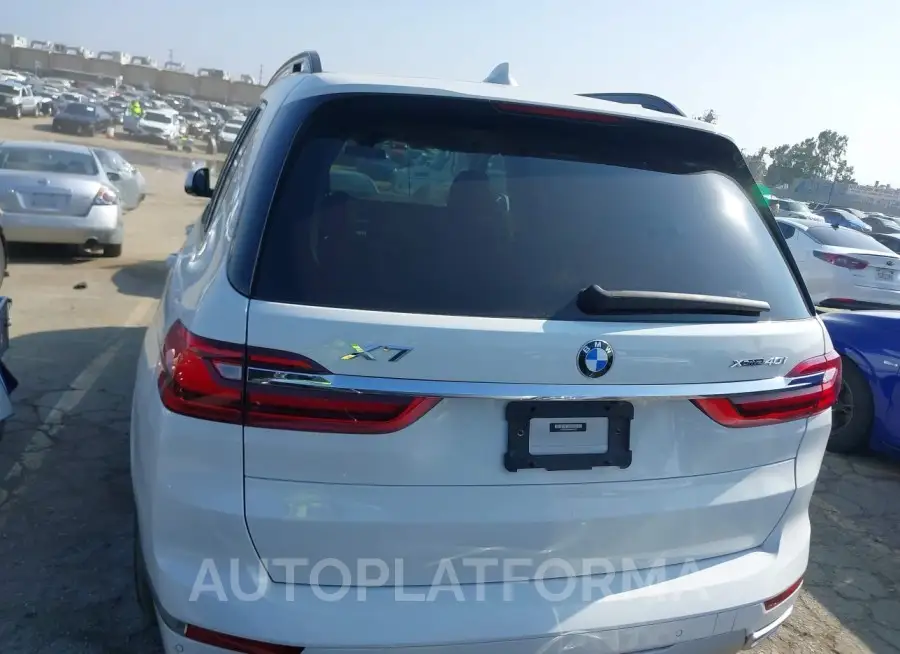 BMW X7 2022 vin 5UXCW2C04N9M45524 from auto auction Iaai