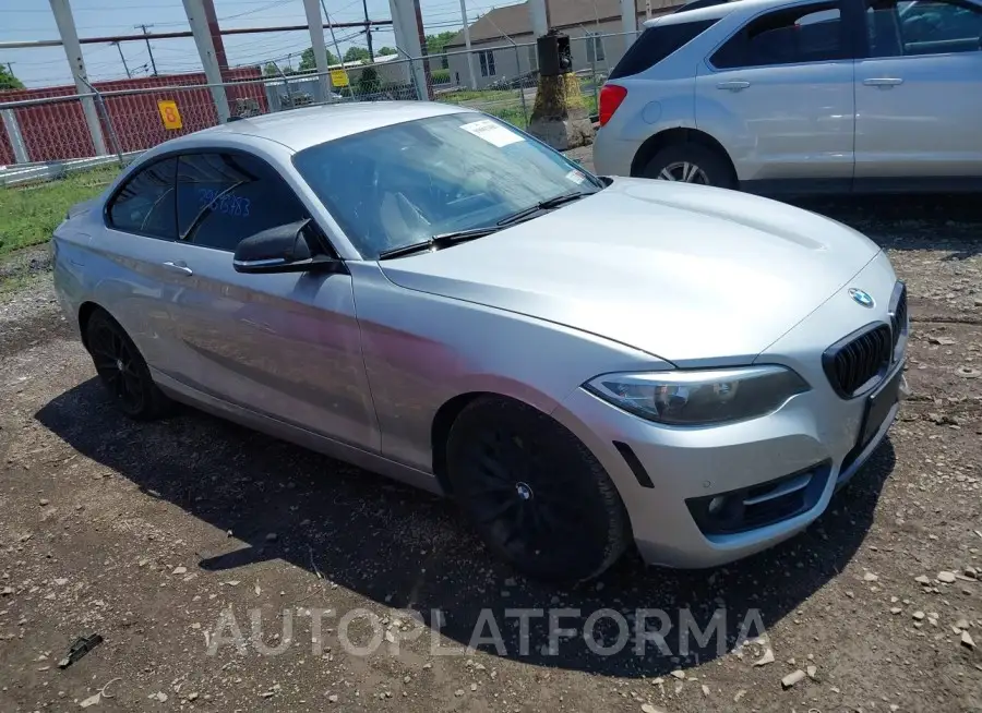 BMW 228I 2016 vin WBA1G9C56GV727049 from auto auction Iaai