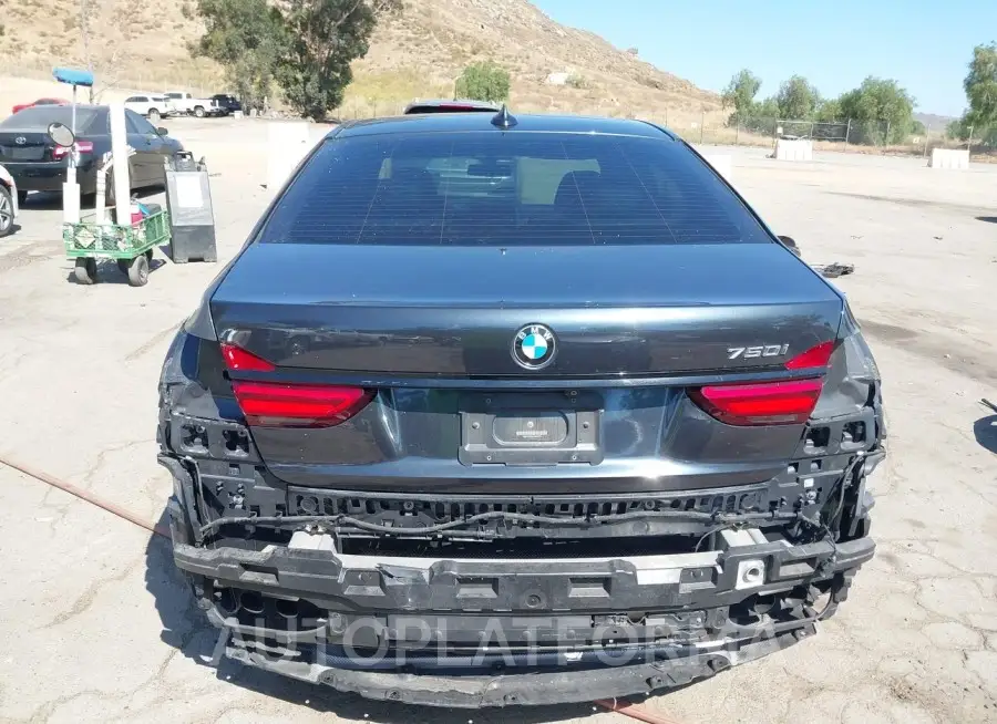 BMW 750I 2018 vin WBA7F0C59JGM22875 from auto auction Iaai