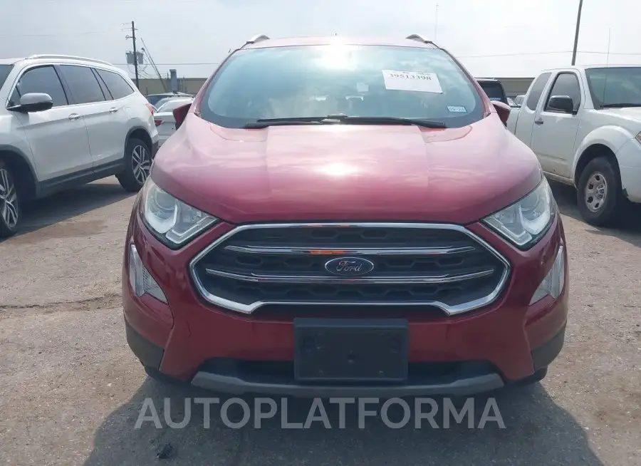 FORD ECOSPORT 2019 vin MAJ3S2KE8KC268913 from auto auction Iaai