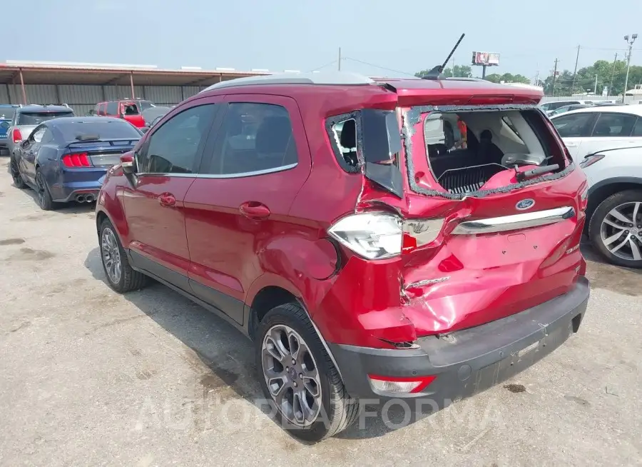 FORD ECOSPORT 2019 vin MAJ3S2KE8KC268913 from auto auction Iaai