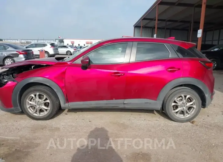 MAZDA CX-3 2020 vin JM1DKDB74L1474061 from auto auction Iaai