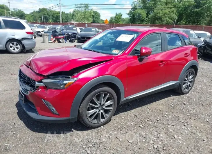 MAZDA CX-3 2017 vin JM1DKFD75H0168511 from auto auction Iaai