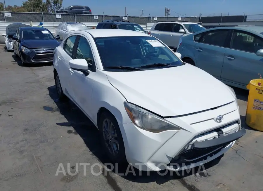 TOYOTA YARIS 2019 vin 3MYDLBYVXKY523735 from auto auction Iaai