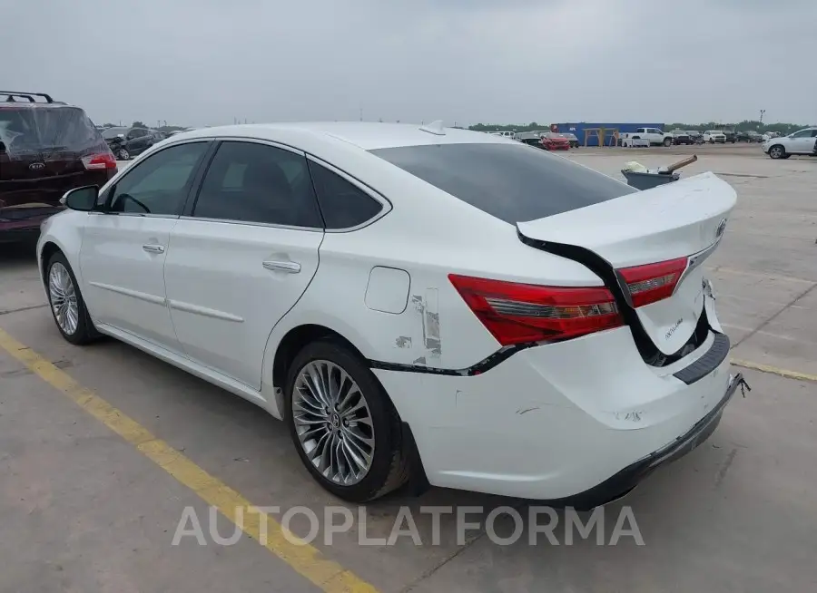 TOYOTA AVALON 2016 vin 4T1BK1EB9GU233585 from auto auction Iaai