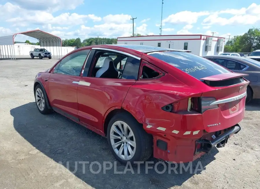 TESLA MODEL X 2018 vin 5YJXCBE26JF103731 from auto auction Iaai