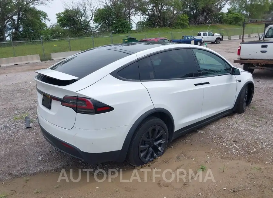 TESLA MODEL X 2024 vin 7SAXCDE5XRF436373 from auto auction Iaai