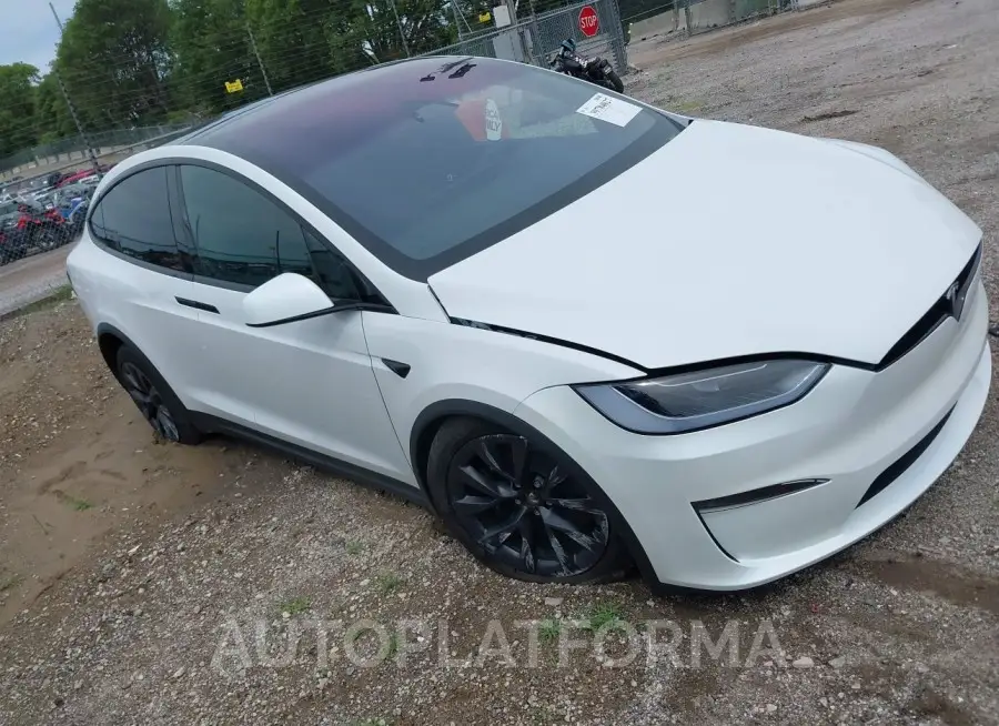 TESLA MODEL X 2024 vin 7SAXCDE5XRF436373 from auto auction Iaai