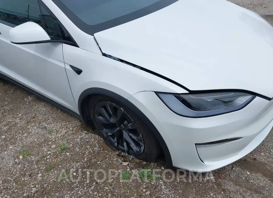 TESLA MODEL X 2024 vin 7SAXCDE5XRF436373 from auto auction Iaai