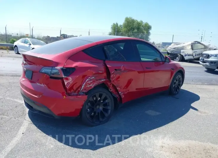 TESLA MODEL Y 2022 vin 7SAYGDEE2NF402933 from auto auction Iaai