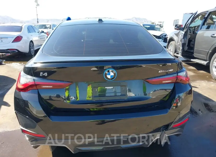 BMW I4 2023 vin WBY73AW01PFP04765 from auto auction Iaai