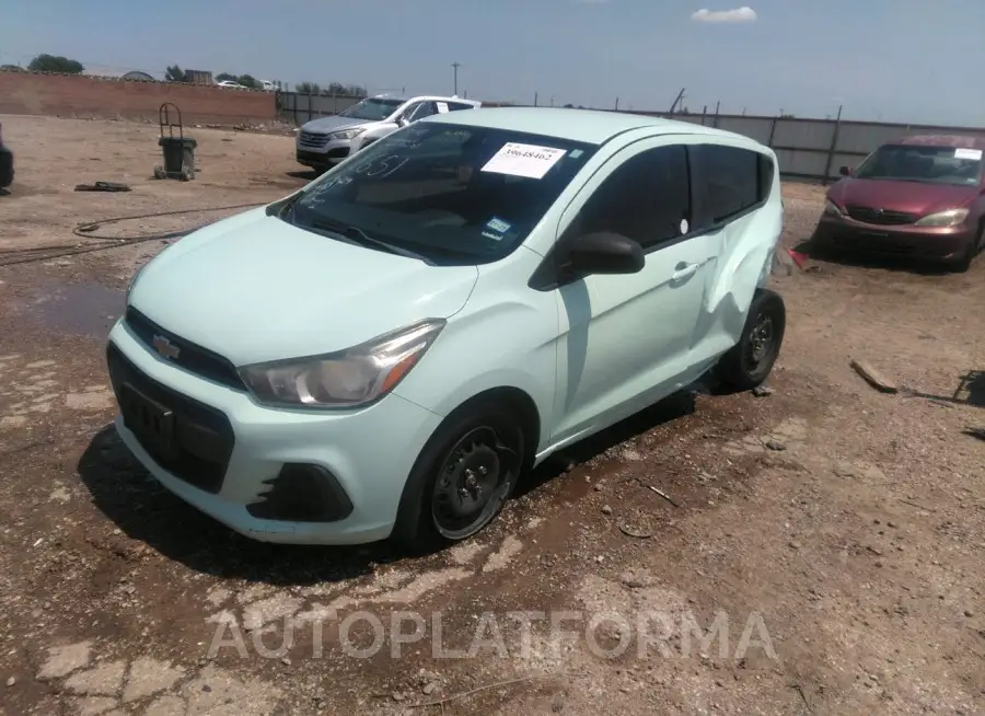 CHEVROLET SPARK 2017 vin KL8CB6SA3HC774651 from auto auction Iaai