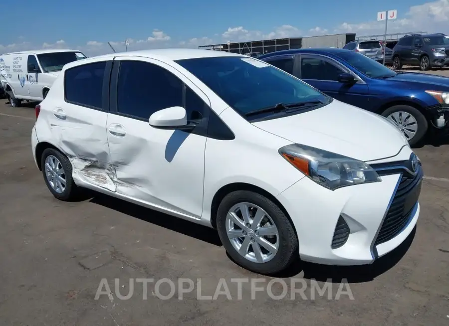 TOYOTA YARIS 2015 vin VNKKTUD32FA040635 from auto auction Iaai