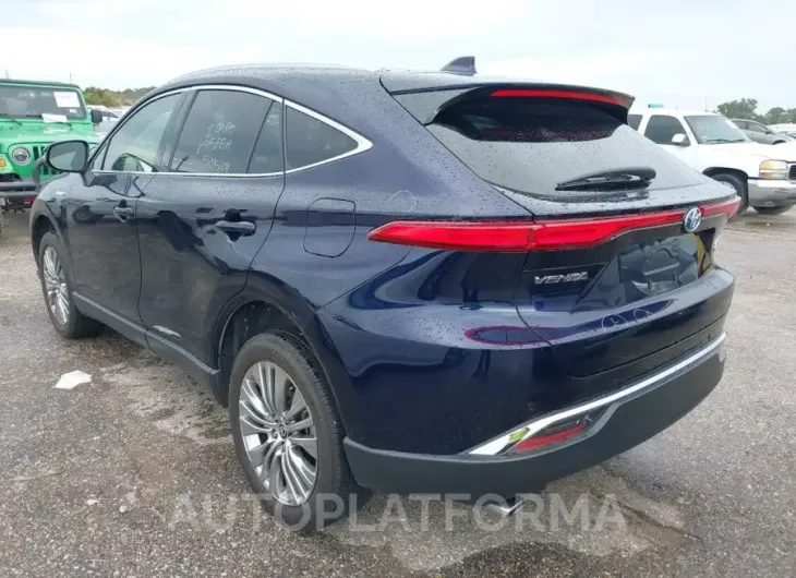 TOYOTA VENZA 2021 vin JTEAAAAH2MJ052057 from auto auction Iaai