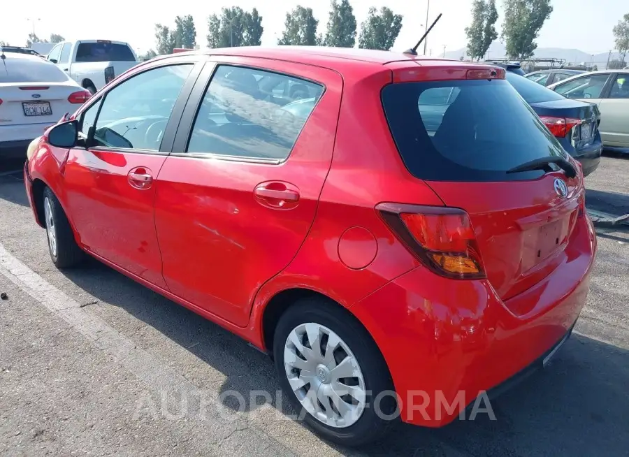 TOYOTA YARIS 2015 vin VNKKTUD32FA041039 from auto auction Iaai