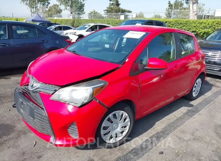 TOYOTA YARIS 2015 vin VNKKTUD32FA041039 from auto auction Iaai