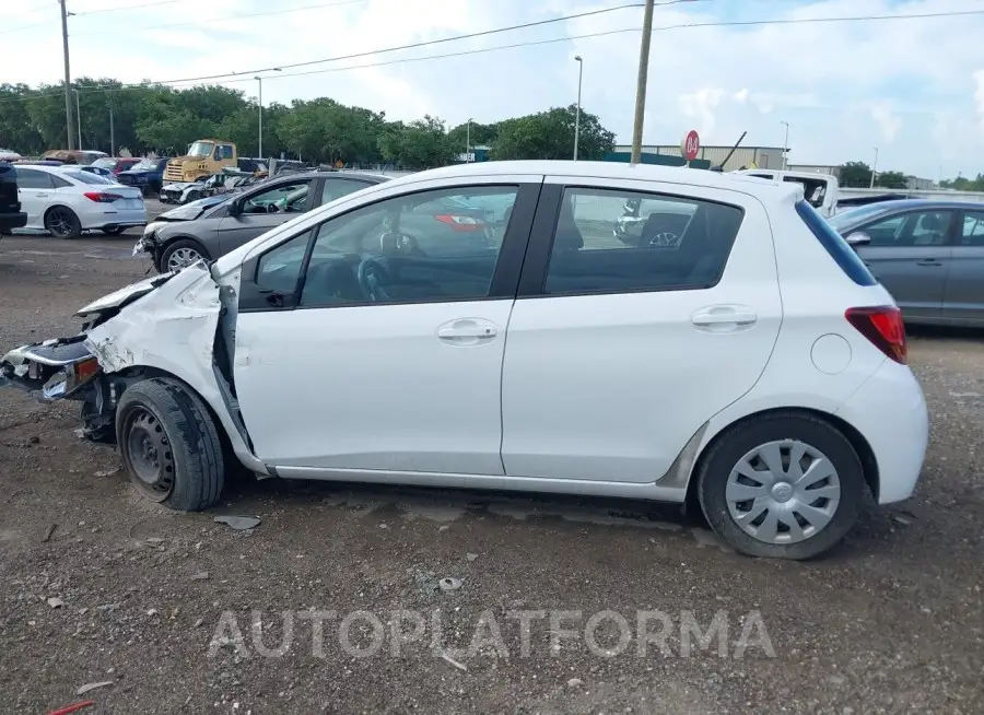 TOYOTA YARIS 2017 vin VNKKTUD37HA080132 from auto auction Iaai