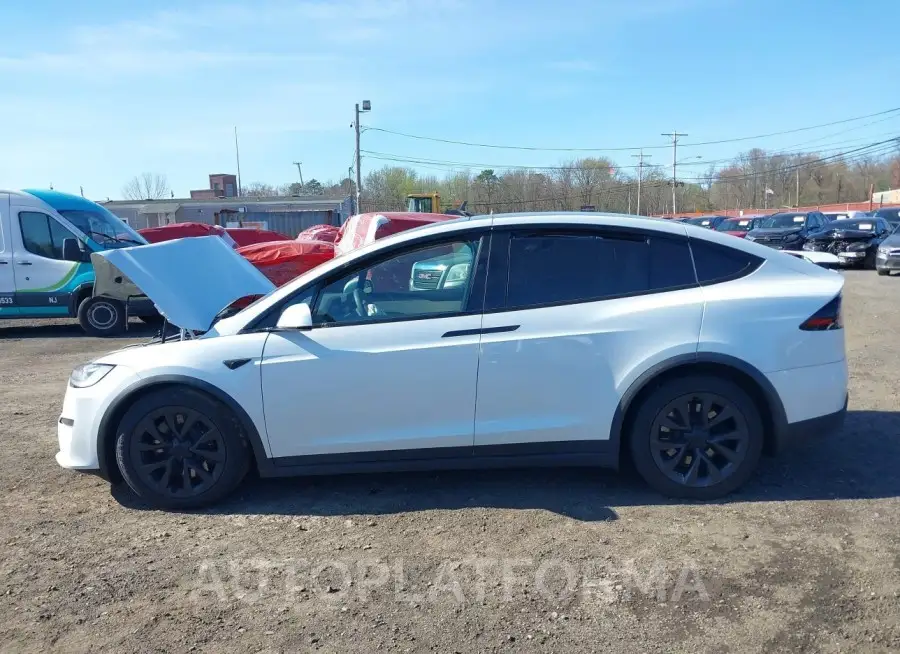 TESLA MODEL X 2023 vin 7SAXCBE52PF399305 from auto auction Iaai