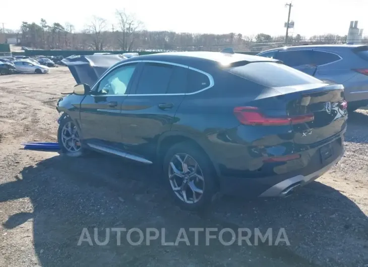 BMW X4 2022 vin 5UX33DT03N9K95104 from auto auction Iaai